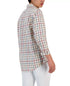 Club Room Men's Palermo Plaid Shirt in Winter Ivory Combo Size S